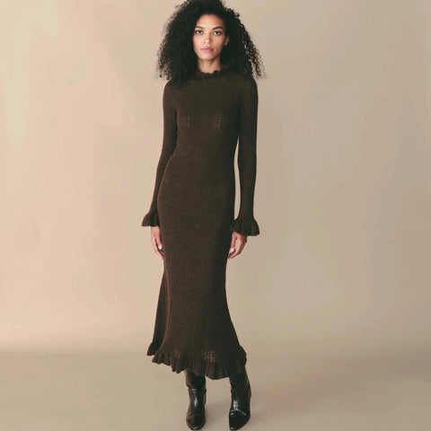Estella Alpaca Blend Dress