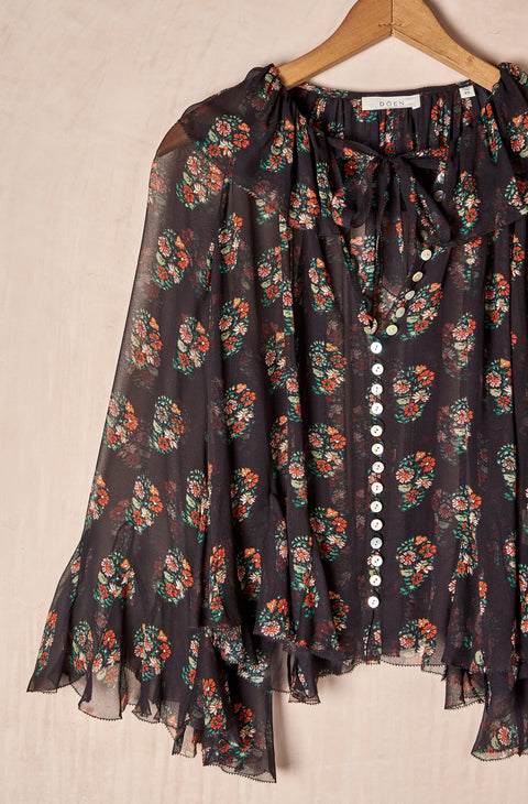Kahira Silk Top