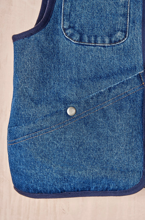 Simon Denim Gilet