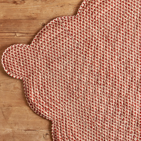 Red Carnation Provençal Quilt