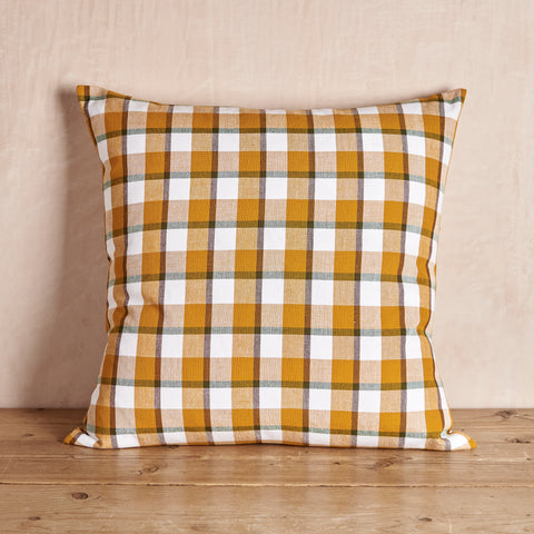 Harvest Plaid Cushion