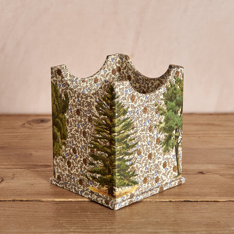 Autumn Arboretum Crenellated Pencil Cup