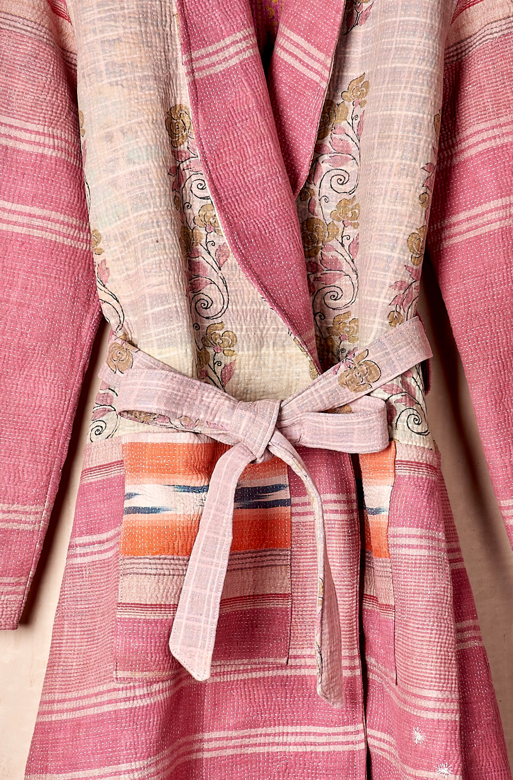 Cotton Kantha Robe Cutter Brooks