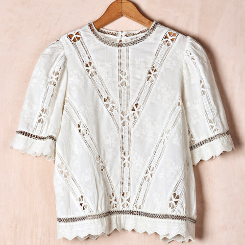 Shakira Embroidered Top
