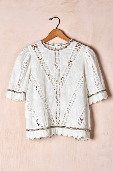 Shakira Embroidered Top