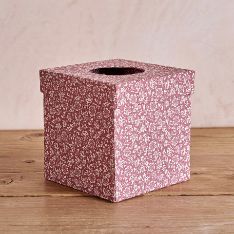 Vintage Laura Ashley Print Tissue Box