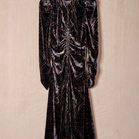 Delphine Velvet Dress