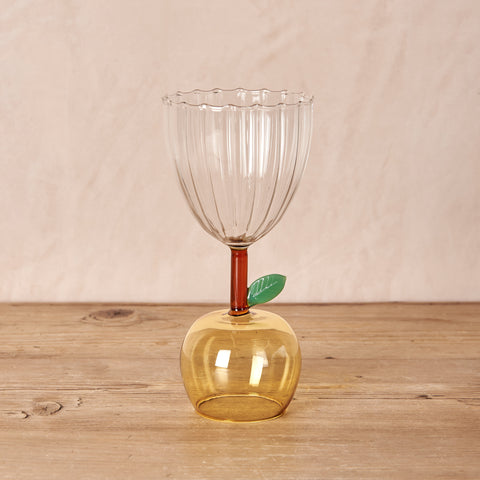 Apple Wine Glass
