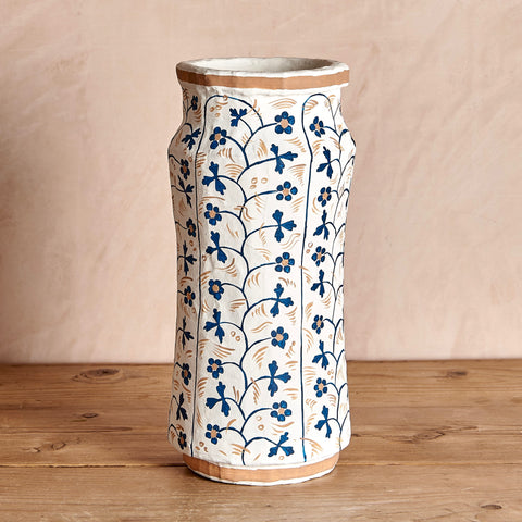 Handmade Papier-mâché Apothecary Jar Vase