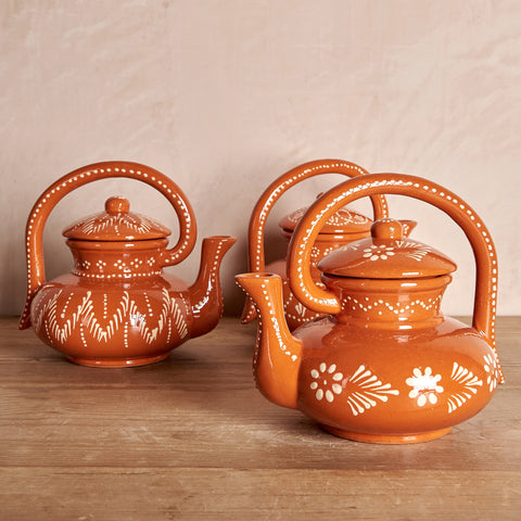 Portuguese Clay Teapots