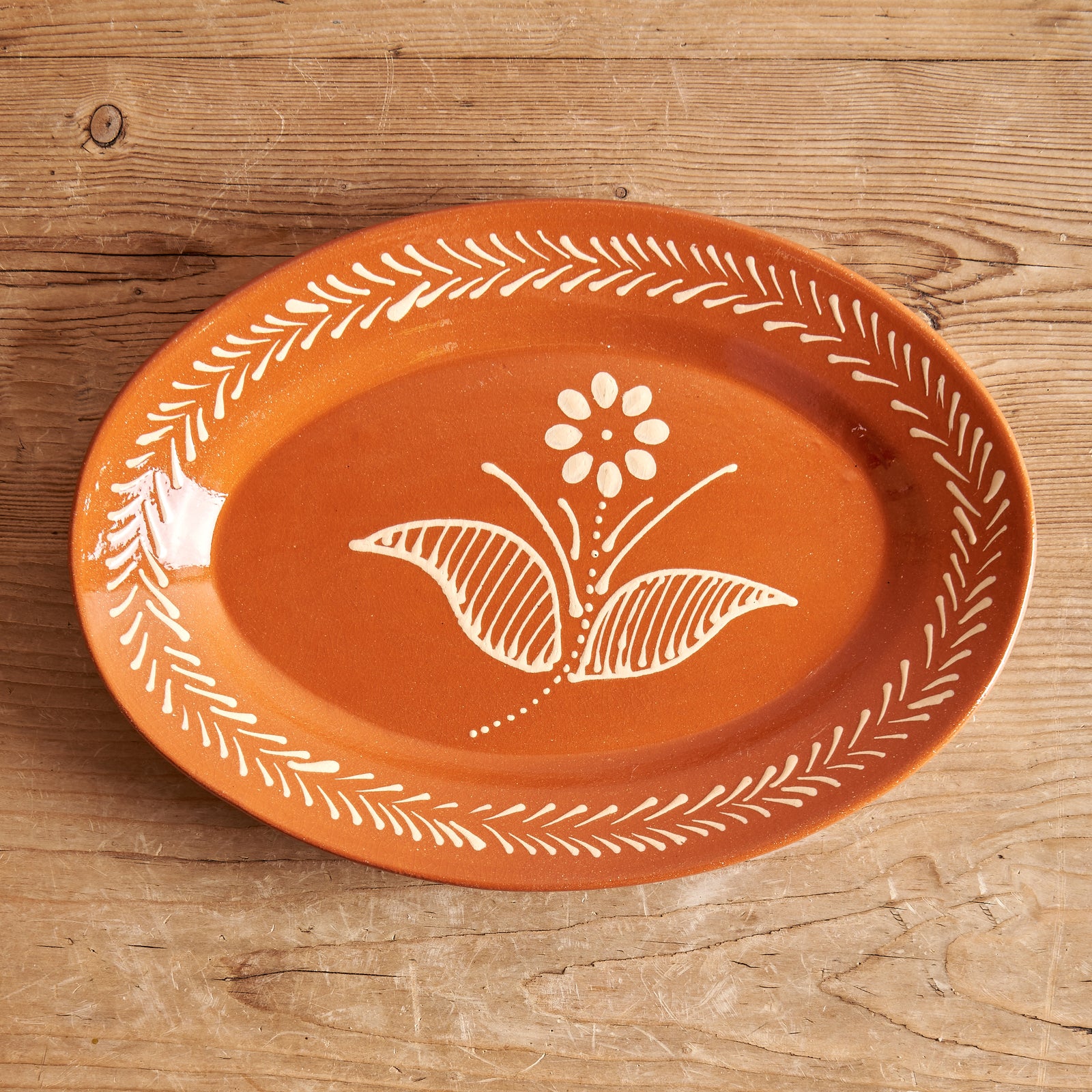 Portuguese Clay Serving Platter