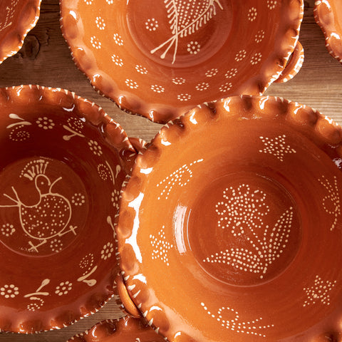 Portuguese Clay Salad Bowl (Large)