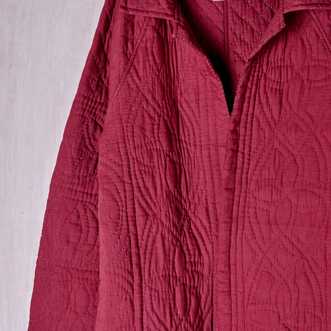 Hand Quilted Duster Coat
