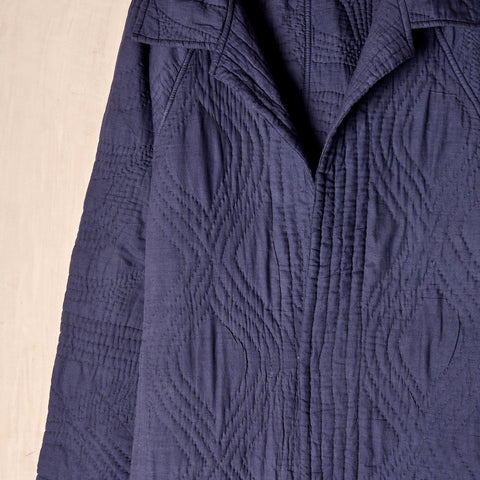 Hand-Quilted Duster Coat