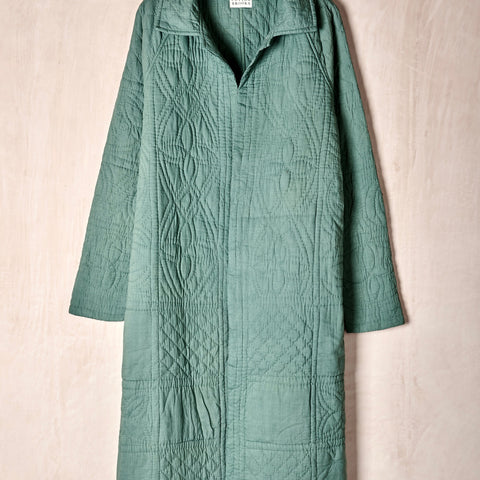 Hand Quilted Duster Coat