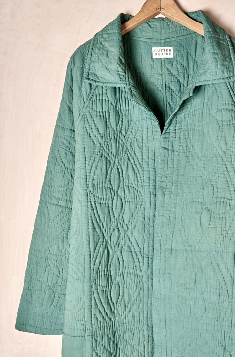 Hand Quilted Duster Coat