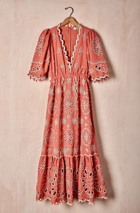 Addie Eyelet Cotton Dress