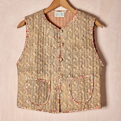 Quilted Kantha Vest
