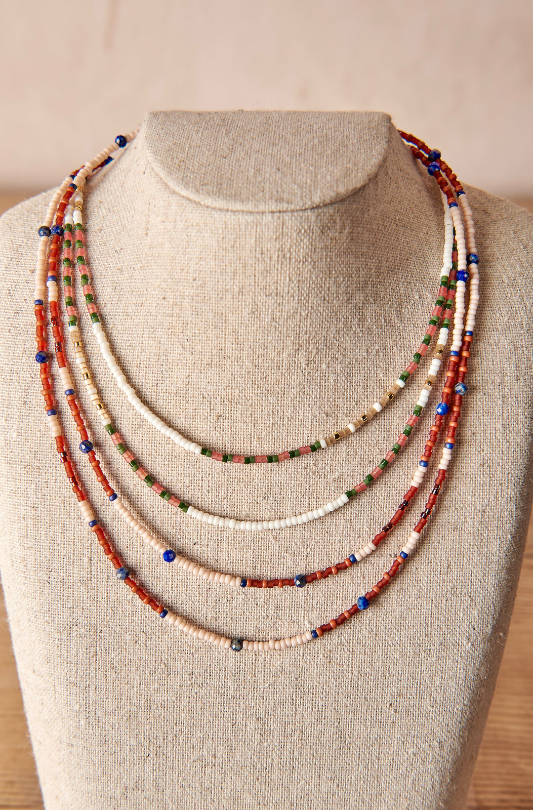 Long wrap best sale necklace