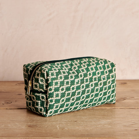 Kantha Quilt Wash Bag