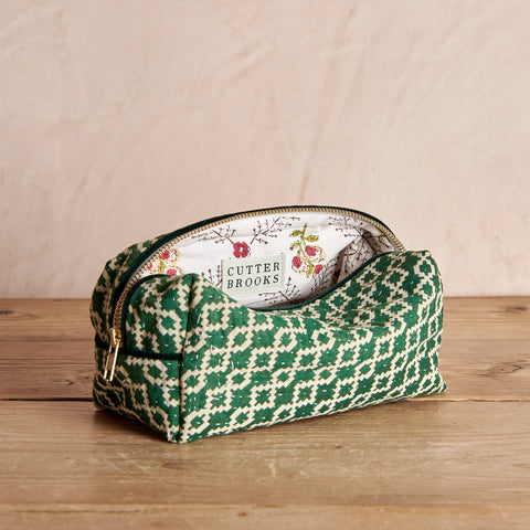 Kantha Quilt Wash Bag