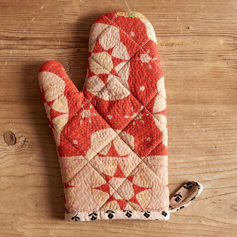 Kantha Quilt Oven Mitt