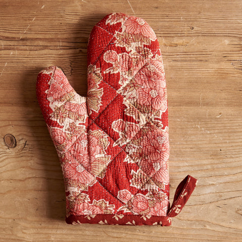 Kantha Quilt Oven Mitt