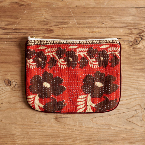 Kantha Quilt Pouch