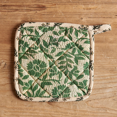 Kantha Quilt Pot Holder