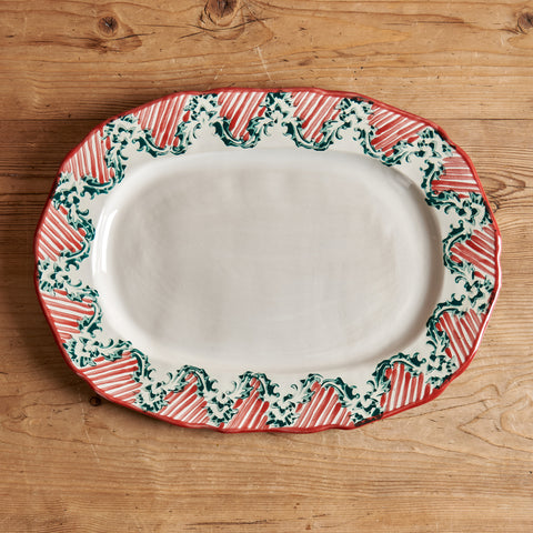 Ceramic Holiday Platter