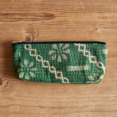 Kantha Quilt Pencil Case