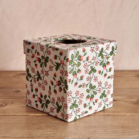 Vintage Laura Ashley Print Tissue Box