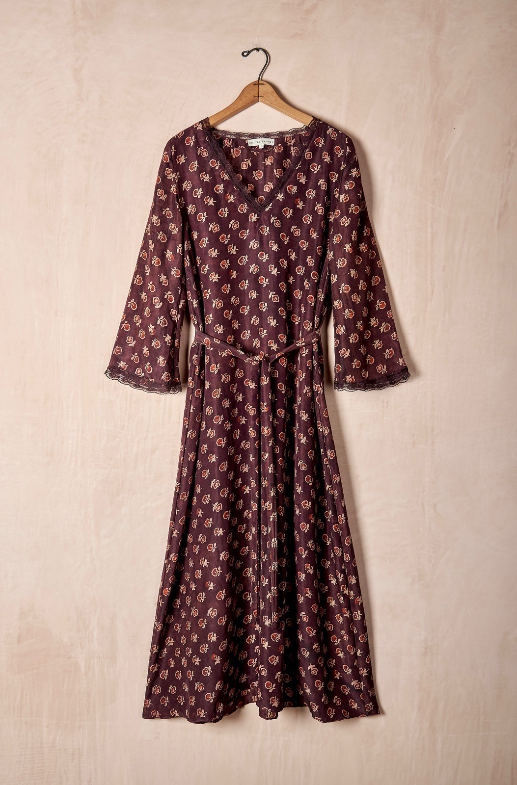 Jaipur Rose Silk Dress