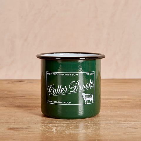 Cutter Brooks Enamel Mug