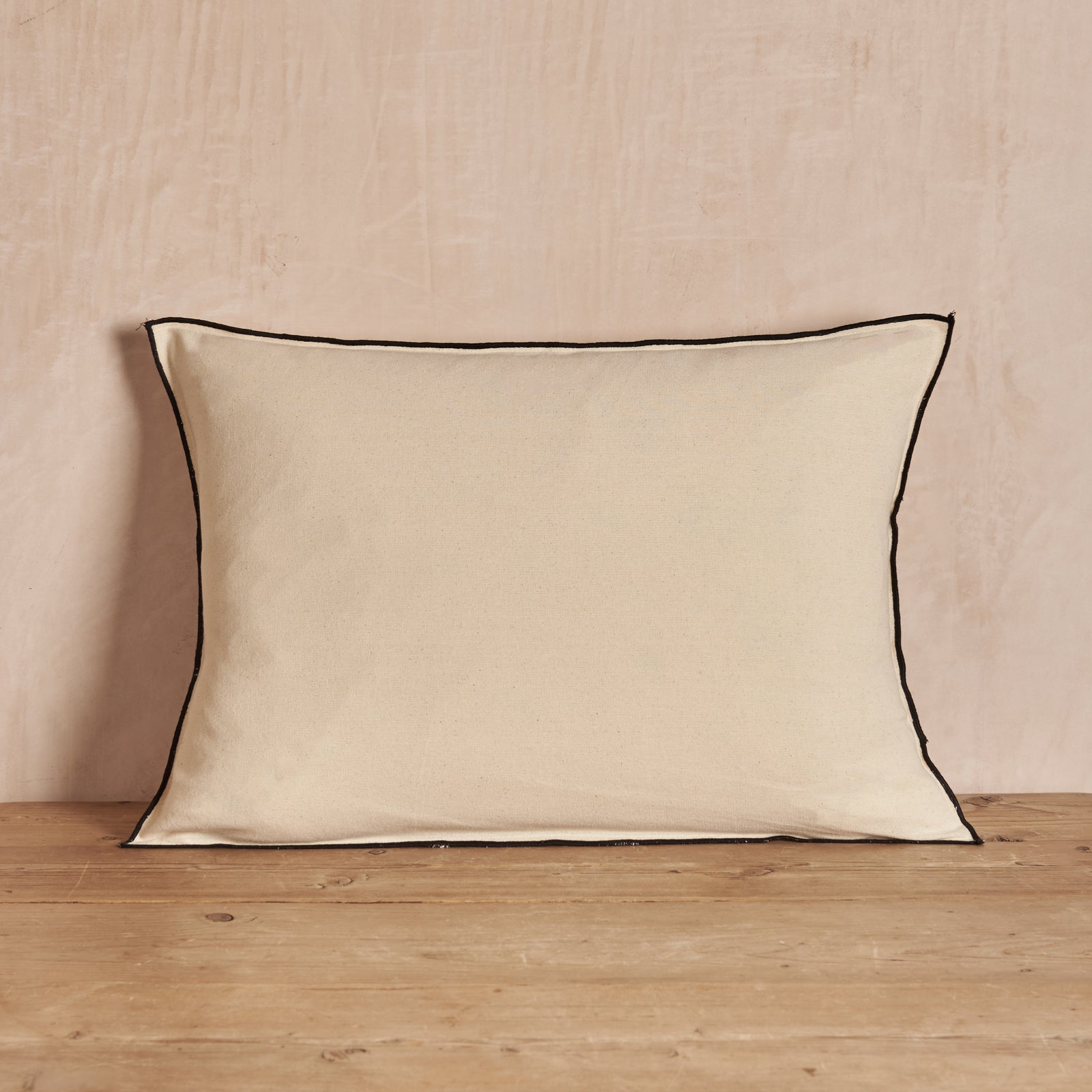 Off-White Cotton Cushion Cover