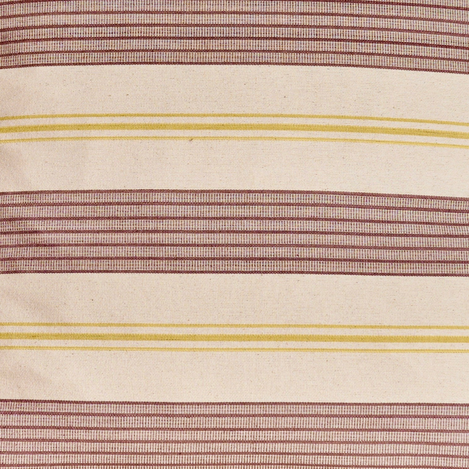 Chocolate Stripe Cotton Cushion Cover