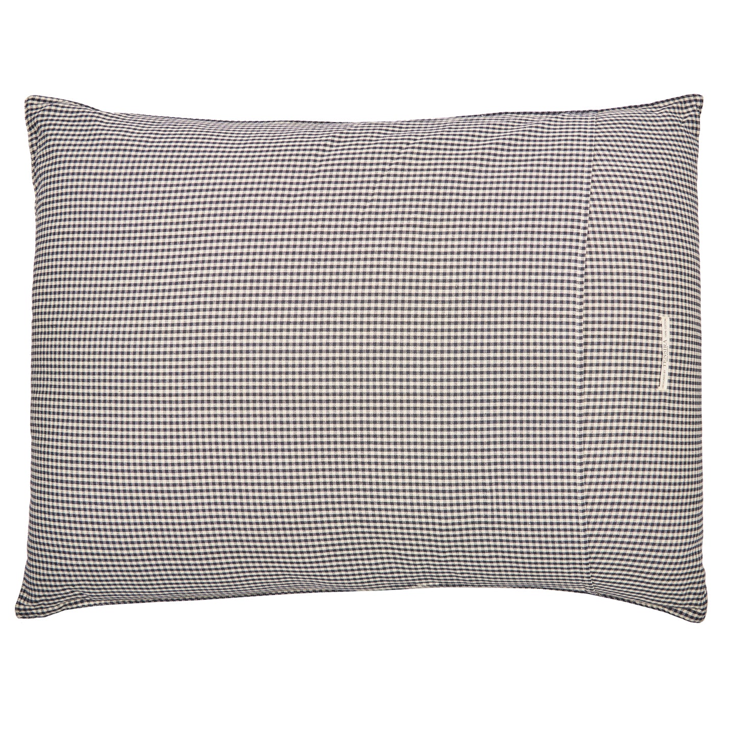 Black and Off-White Gingham Headboard Cushion