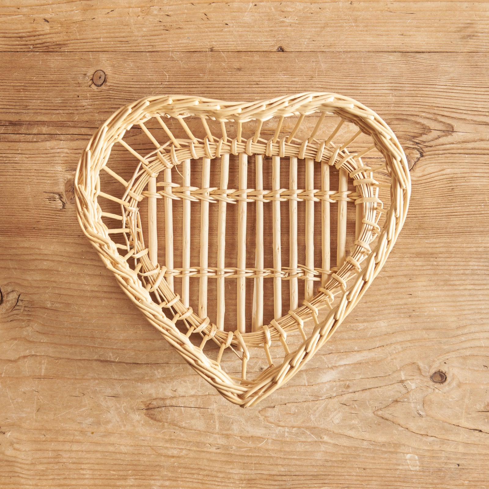 Heart Wicker Baskets