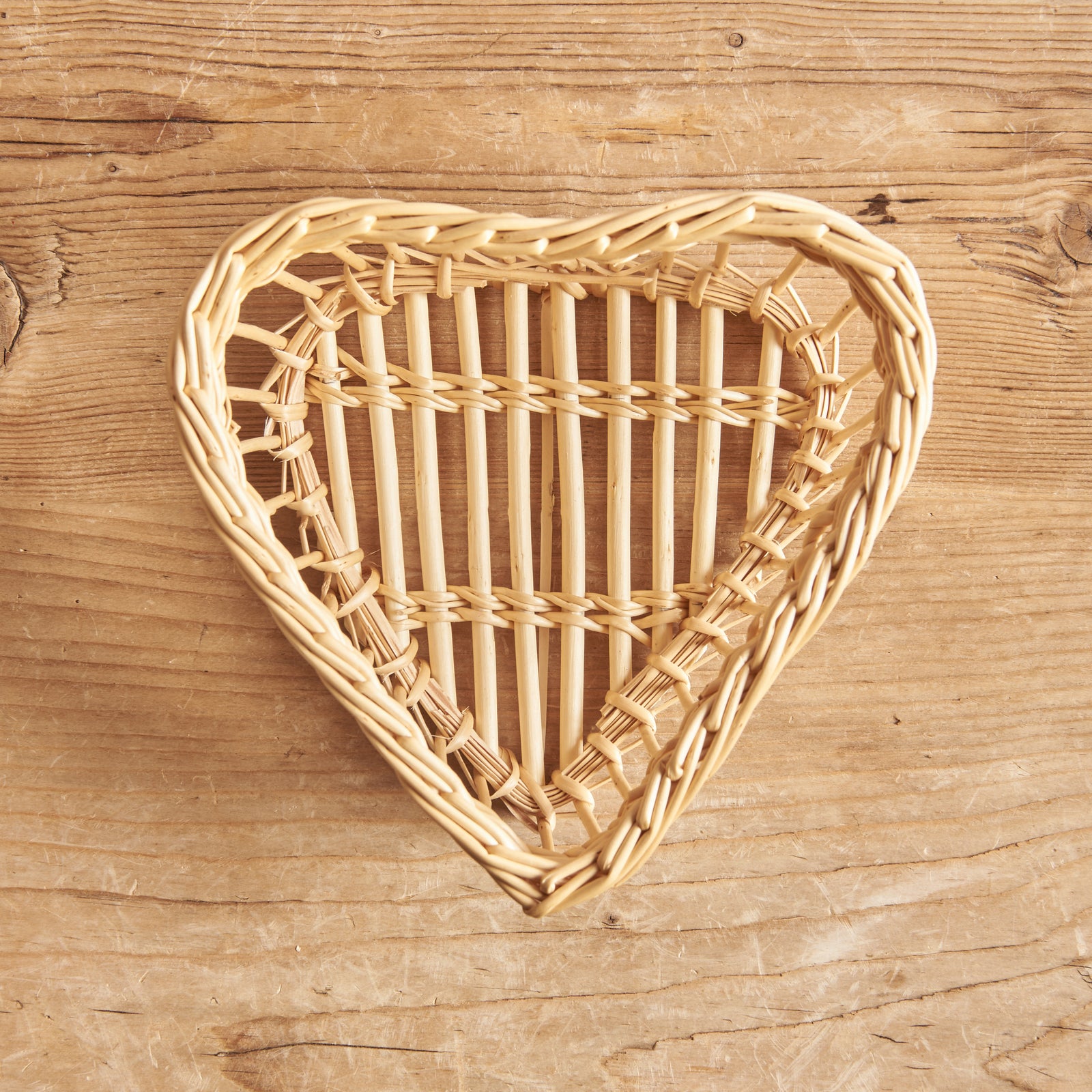Heart Wicker Baskets