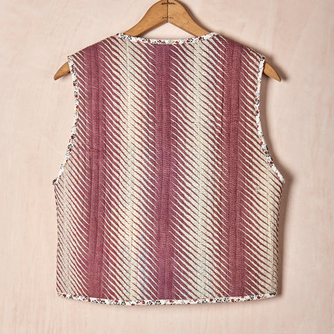 Quilted Kantha Vest