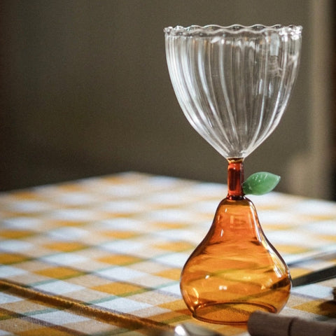 Pear Wine Glass