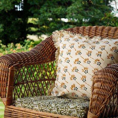 Printed Cotton Cushion Cover