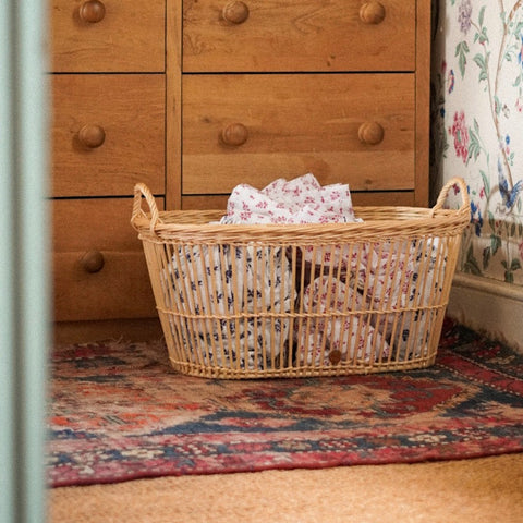 Wicker Laundry Basket