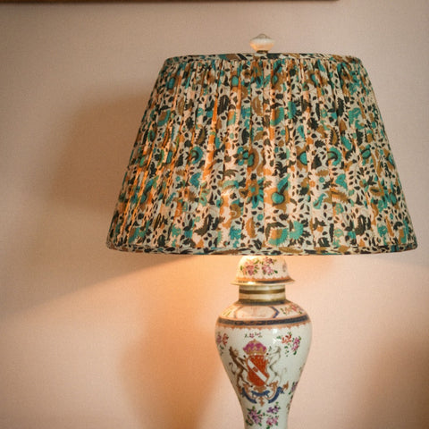 Vintage Sari Lampshade