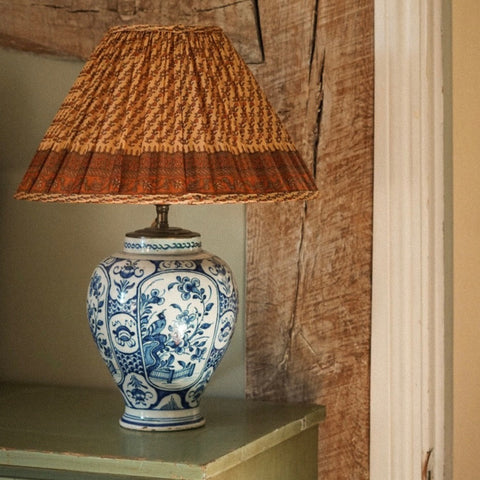 Vintage Sari Lampshade