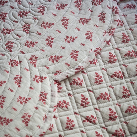 Printed-Cotton Provençal Quilt