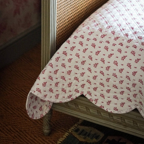 Printed-Cotton Provençal Quilt