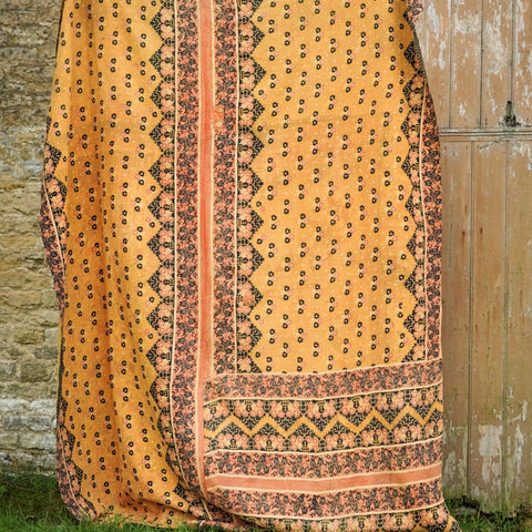 Vintage Indian Kantha Quilt