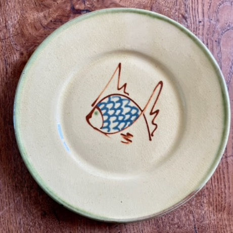 Handmade Fish Dinner Plates