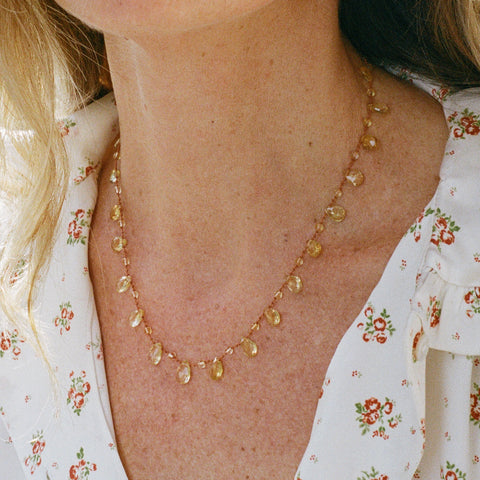 Citrine Necklace